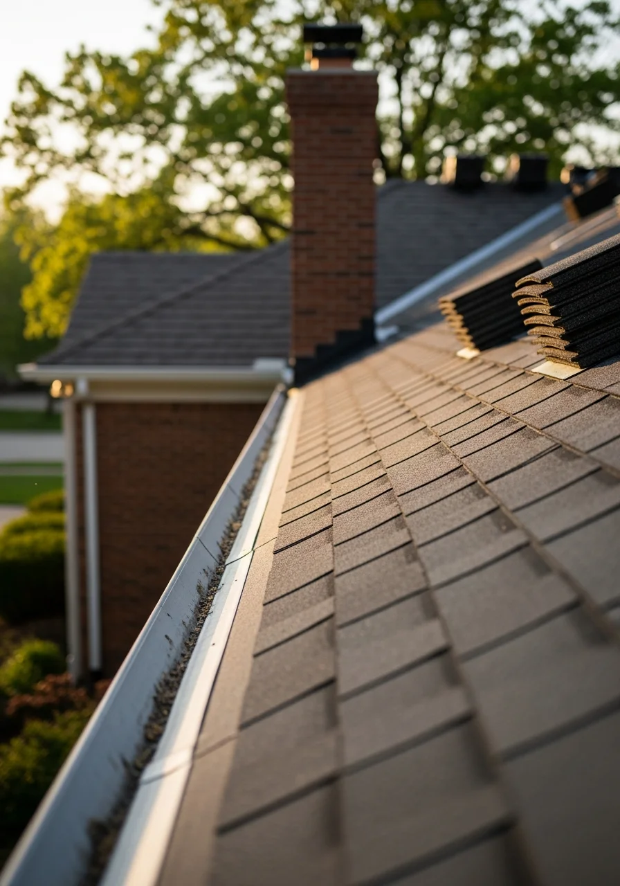 Close-up of a Blue Springs home exterior showing quality craftsmanship and attention to detail.